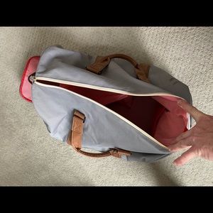 Herschel duffle with shoe compartment